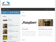 Tablet Screenshot of igloocoder.com